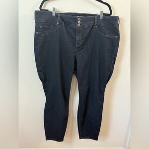 Torrid Denim First At Fit Jegging Jeans Dark Wash Stretch Size 24S